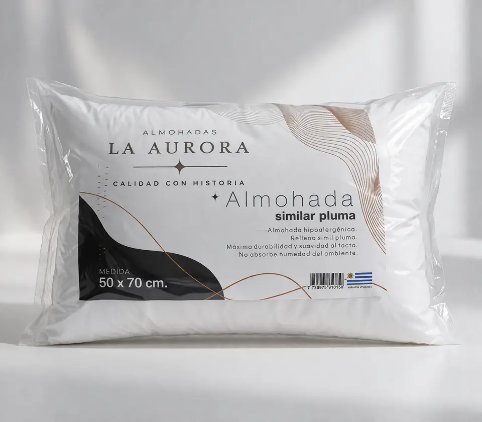 🛏️ Almohada Simil Pluma 50 x 70 cm