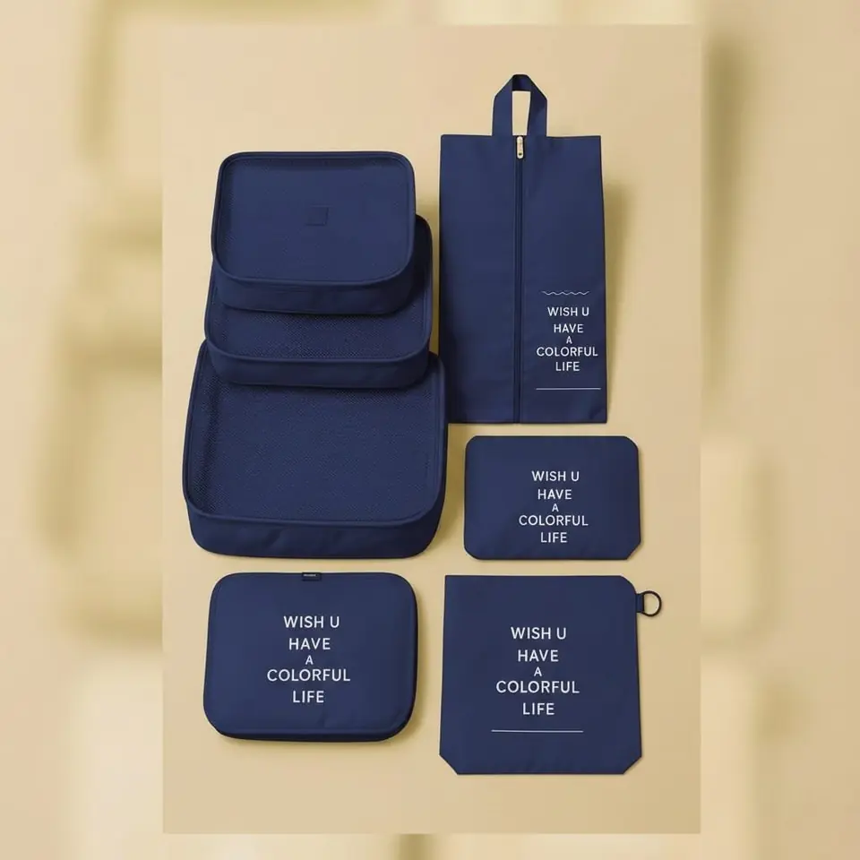 Set Organizador de Viaje – 7 Piezas