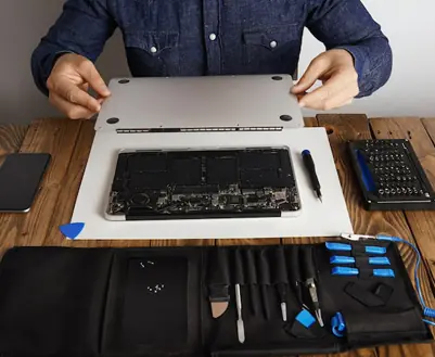 Pantalla rota, rayada o sin imagen