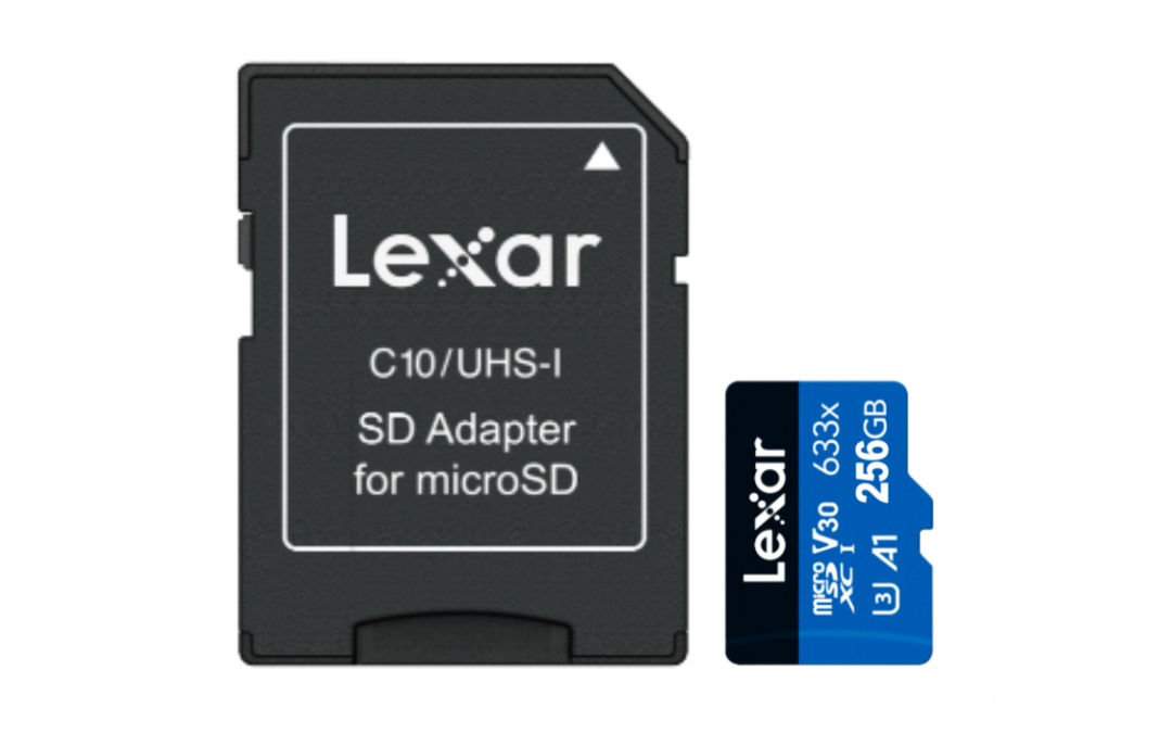 Memoria microSDXC Lexar 256GB 633x UHS-I Blue
