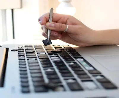 Teclado que no responde o teclas rotas