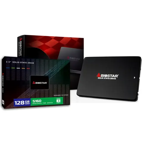 Disco SSD Biostar S160 128GB SATA III 2.5 pulgadas