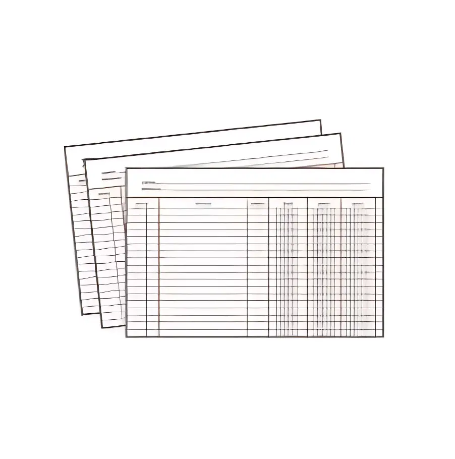 Fichas de Cuenta Corriente 13cm x 20cm paquete x 25