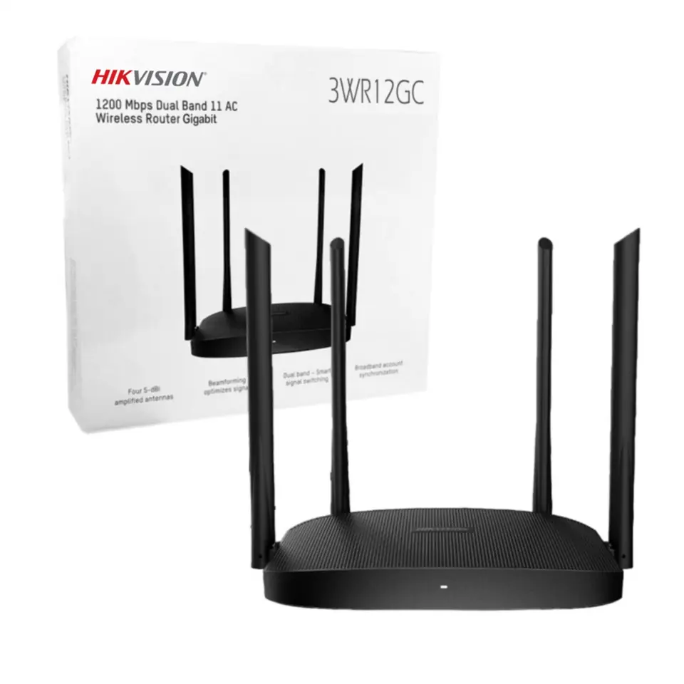 Router Wi-Fi Hikvision AC1200 Gigabit Dual Band