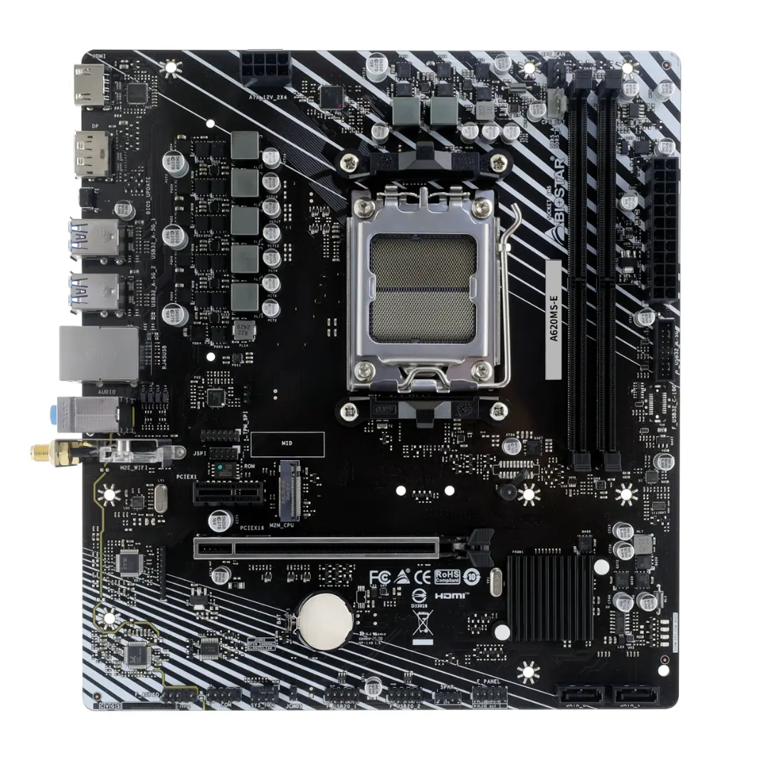 Motherboard BioStar A620M-E AM5 DDR5 Micro-ATX