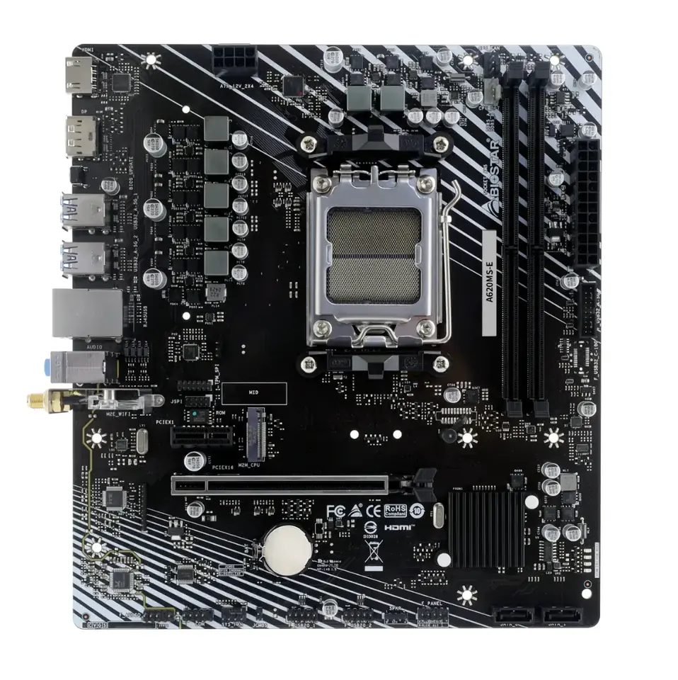 Motherboard BioStar A620M-E AM5 DDR5 Micro-ATX