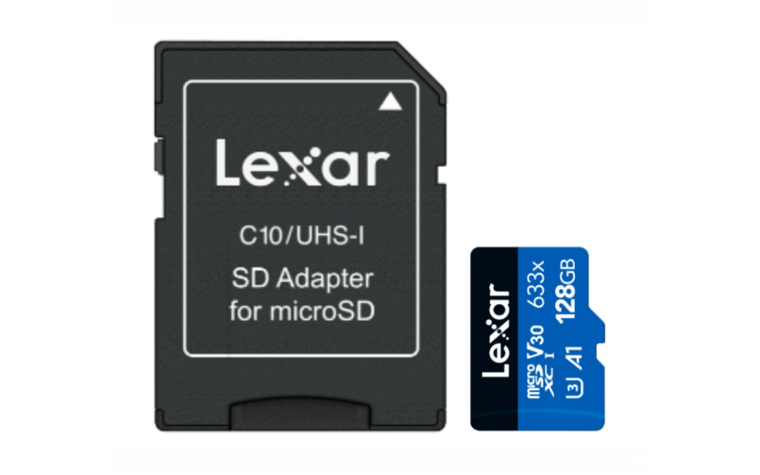 Memoria microSDXC Lexar 128GB 633x UHS-I Blue