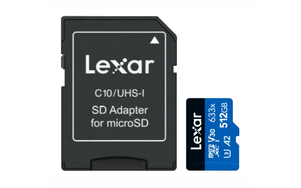 Memoria microSDXC Lexar 512GB 633x UHS-I Blue