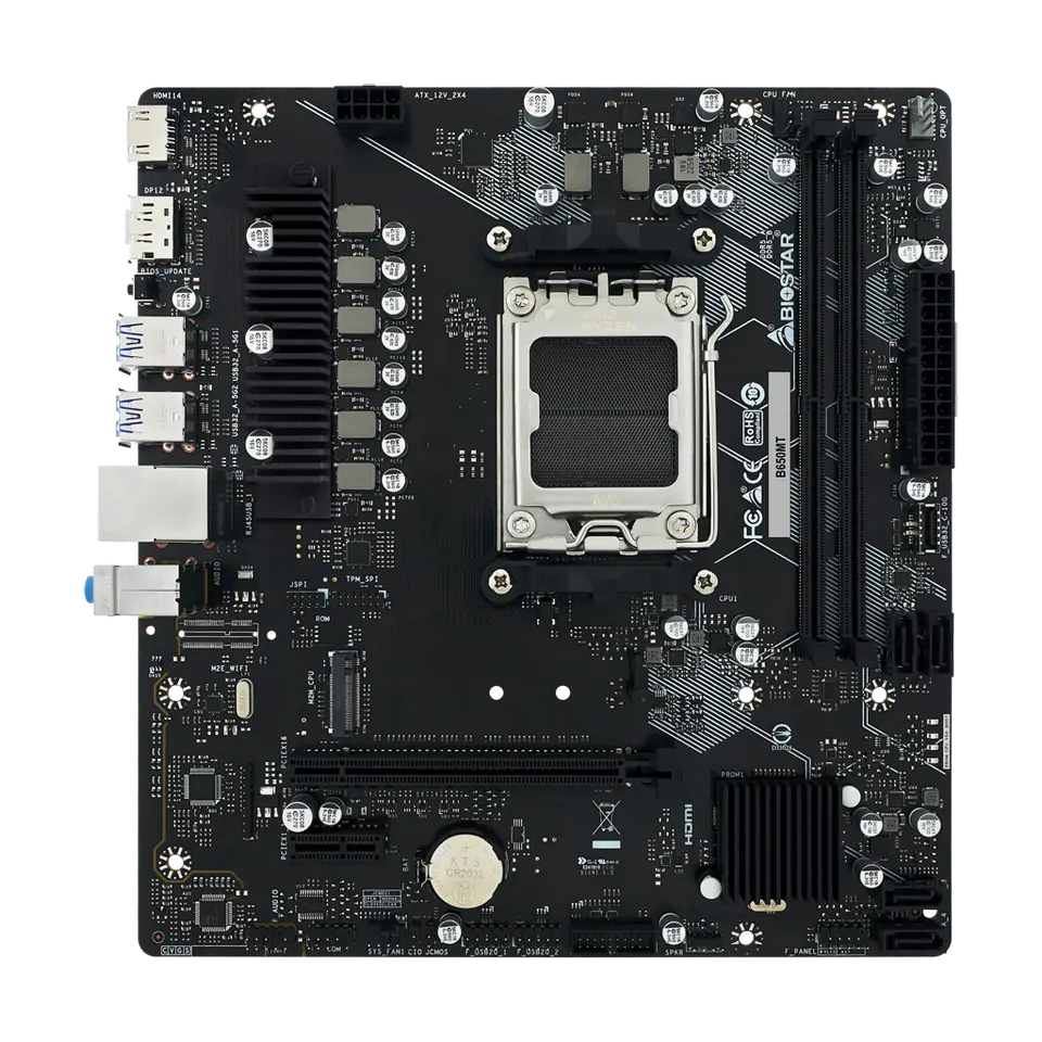 Motherboard BioStar B650MT AM5 DDR5 Micro-ATX