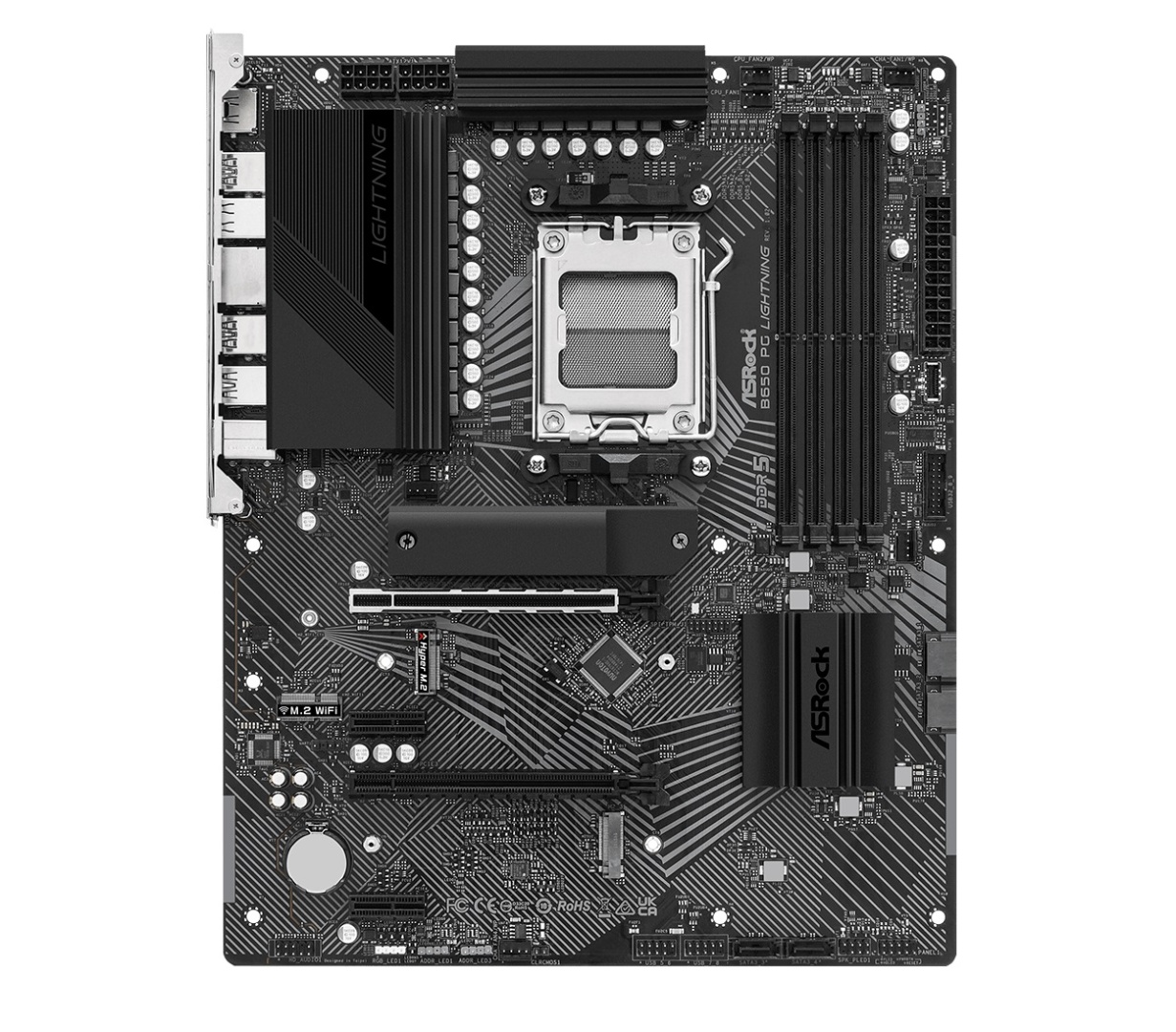Motherboard Asrock B650 PG Lightning AM5 DDR5 ATX
