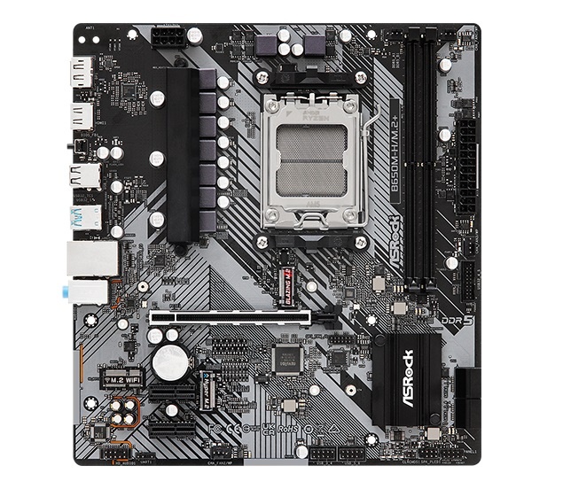 Motherboard Asrock B650M-H/M.2+ AM5 DDR5 Micro ATX