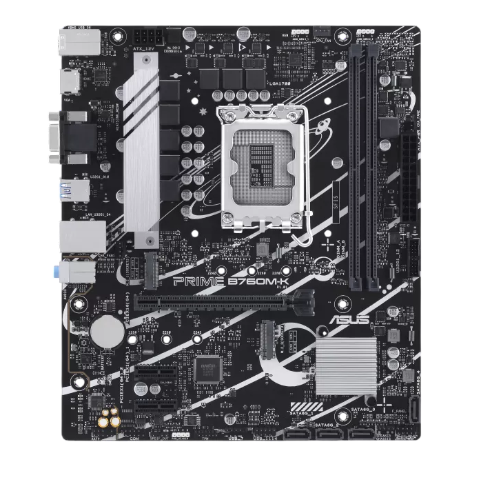 Motherboard Asus Prime B760M-K LGA 1700 DDR5 Micro-ATX