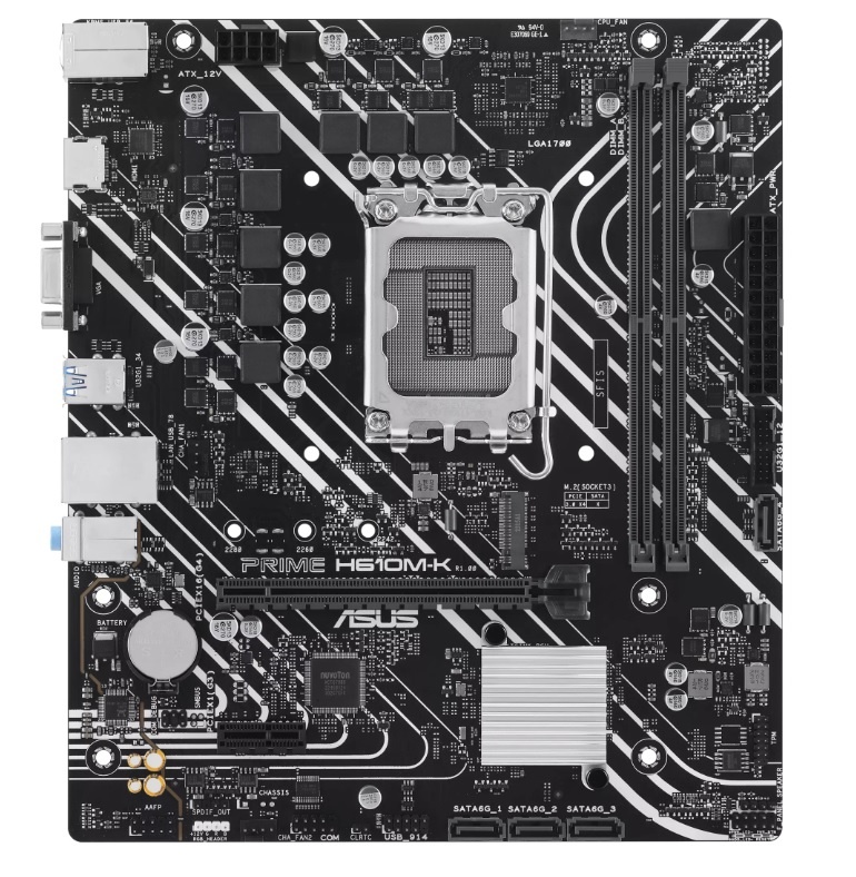 Motherboard Asus Prime H610M-K LGA 1700 DDR5 Micro-ATX