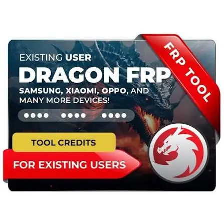 Dragon FRP Tool. Creditos para usuario existente. (10 Creditos)