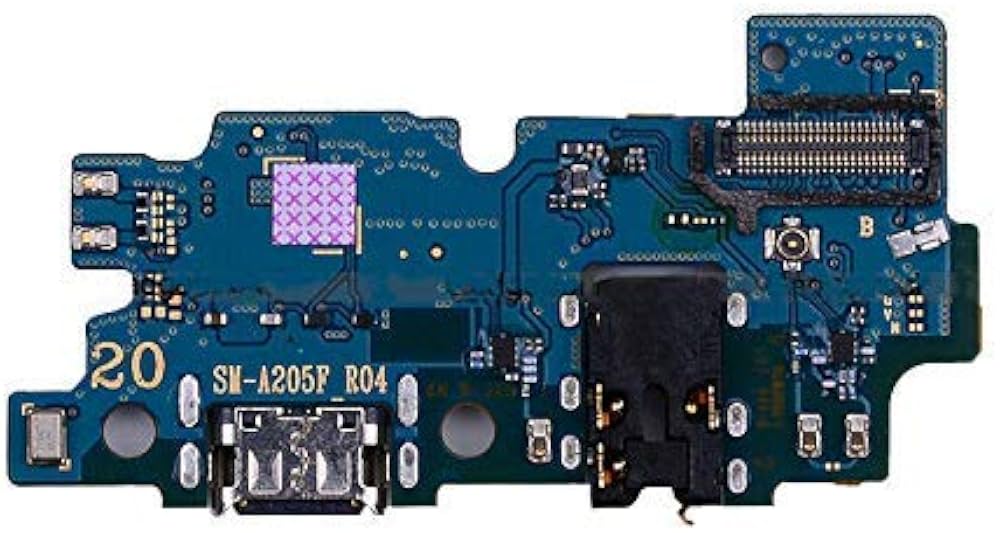 Placa De Carga Pin Samsung Galaxy A20 A205f Original