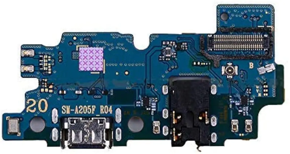 Placa De Carga Pin Samsung Galaxy A20 A205f Original
