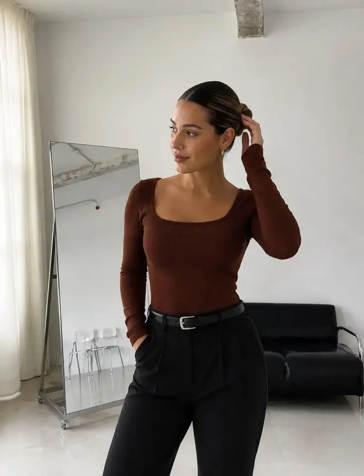 blusita escote zara
