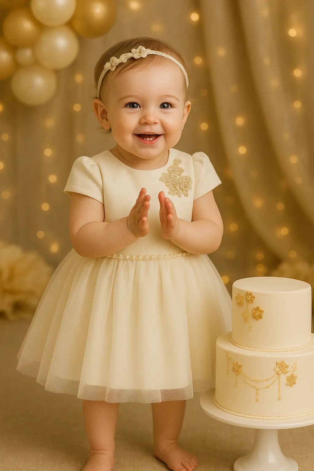 Vestido Nai Talle 9 a 12 meses