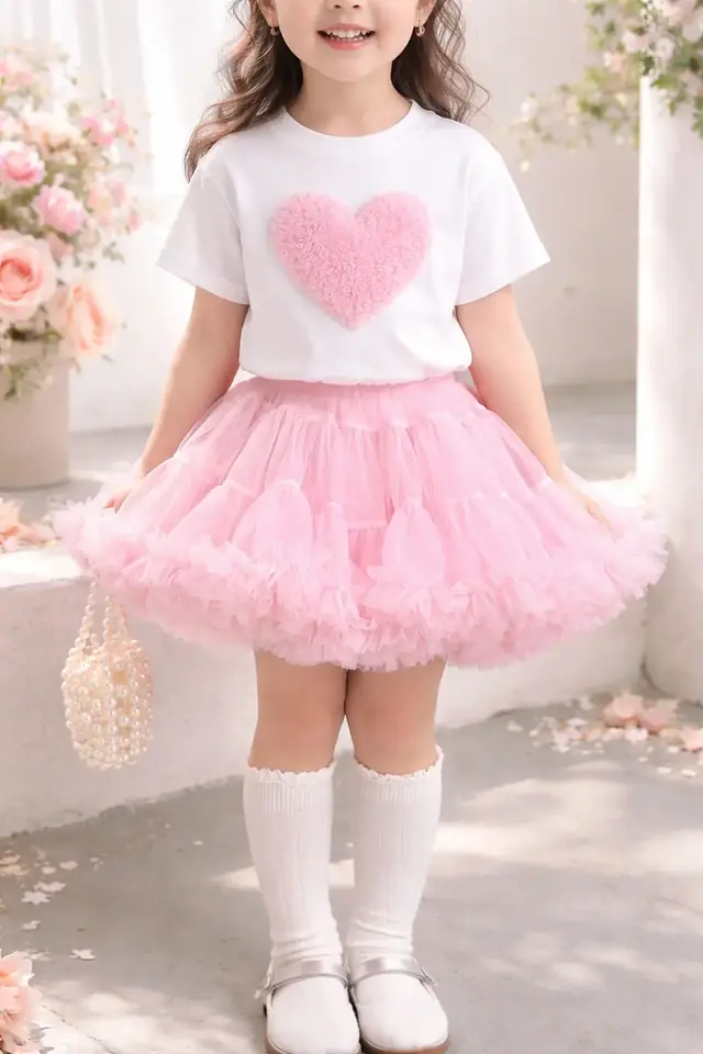 Tutu Rosa 12 meses