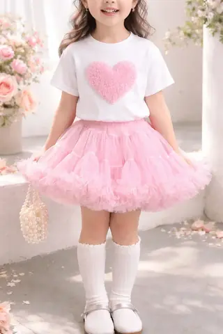 Tutu Rosa 12 meses
