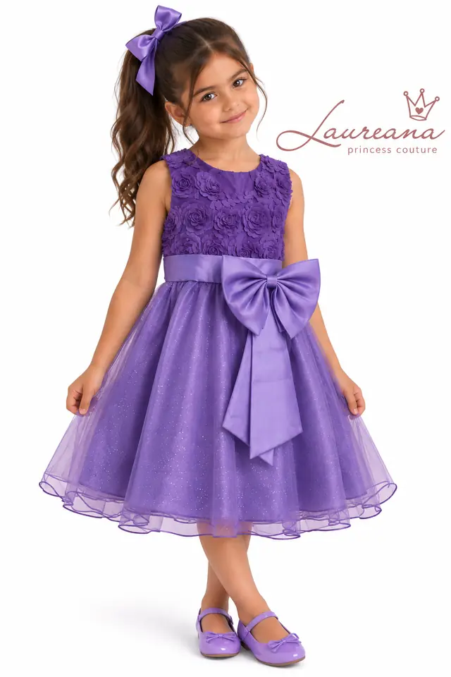 Vestido Fiesta Niña Cloe Talle 5/6 años