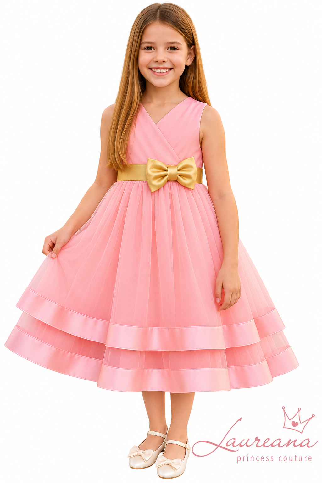 Vestido de Fiesta Niña Belina Talle 8 a 9 años