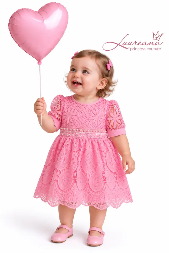 Vestido Beba Angela Talle 9 a 12 meses