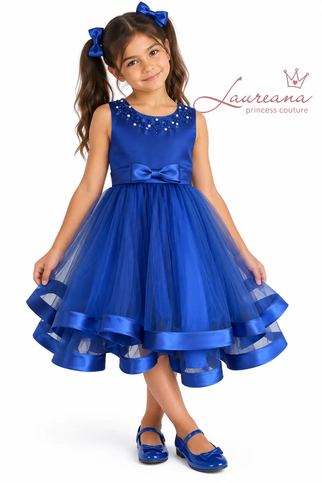 Vestido Fiesta Niña Romi Talle 8 años