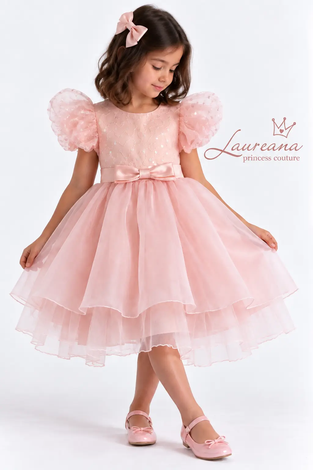 Vestido de Fiesta Glam 4 a 5 años