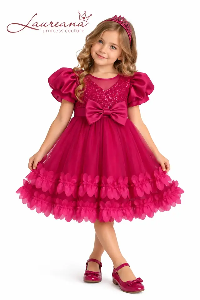 Vestido Niña Fiesta Beauty Talle 3/4 años