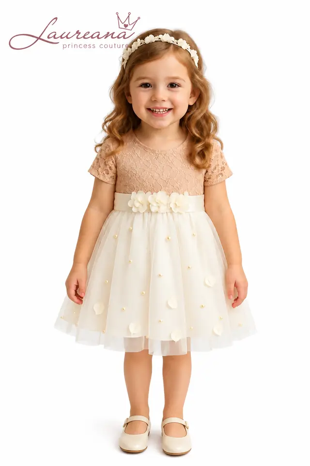 Vestido Niña Fiesta Roma Talle 4 años