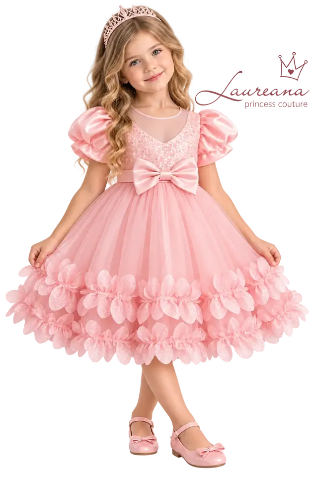Vestido Niña Cumpleaños y Fiesta Beauty Talle 3/4 años
