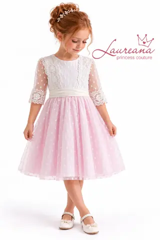 Vestido Niña Fiesta Paz Talle 3 a 4 años