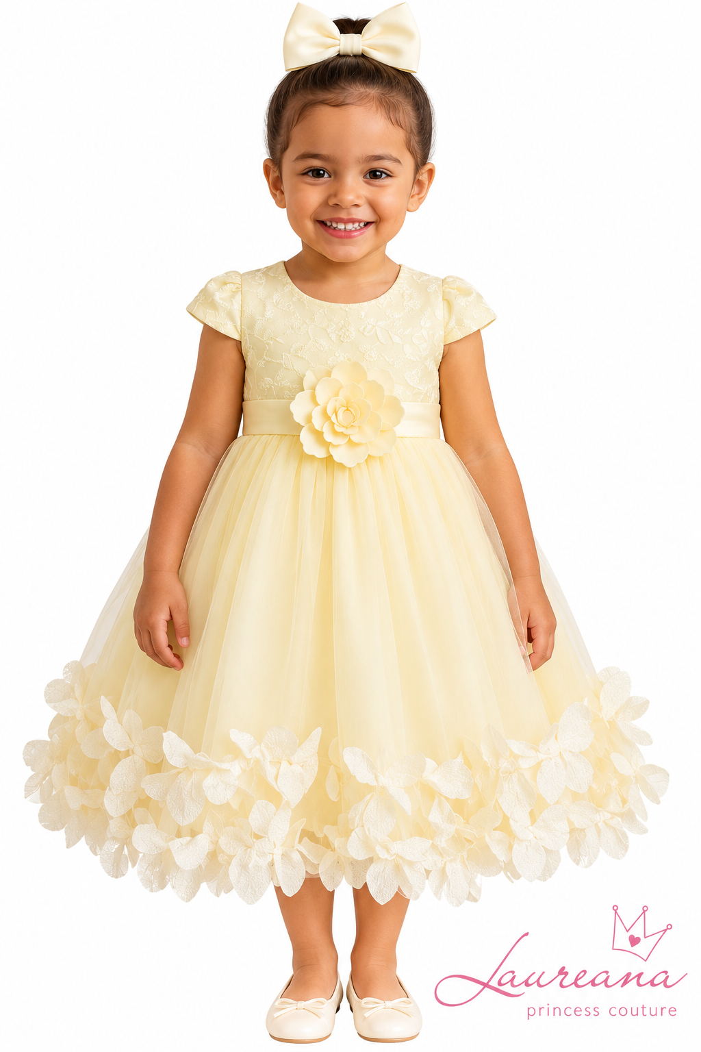 Vestido Niña Fiesta Lucy Talle 5 a 6 años