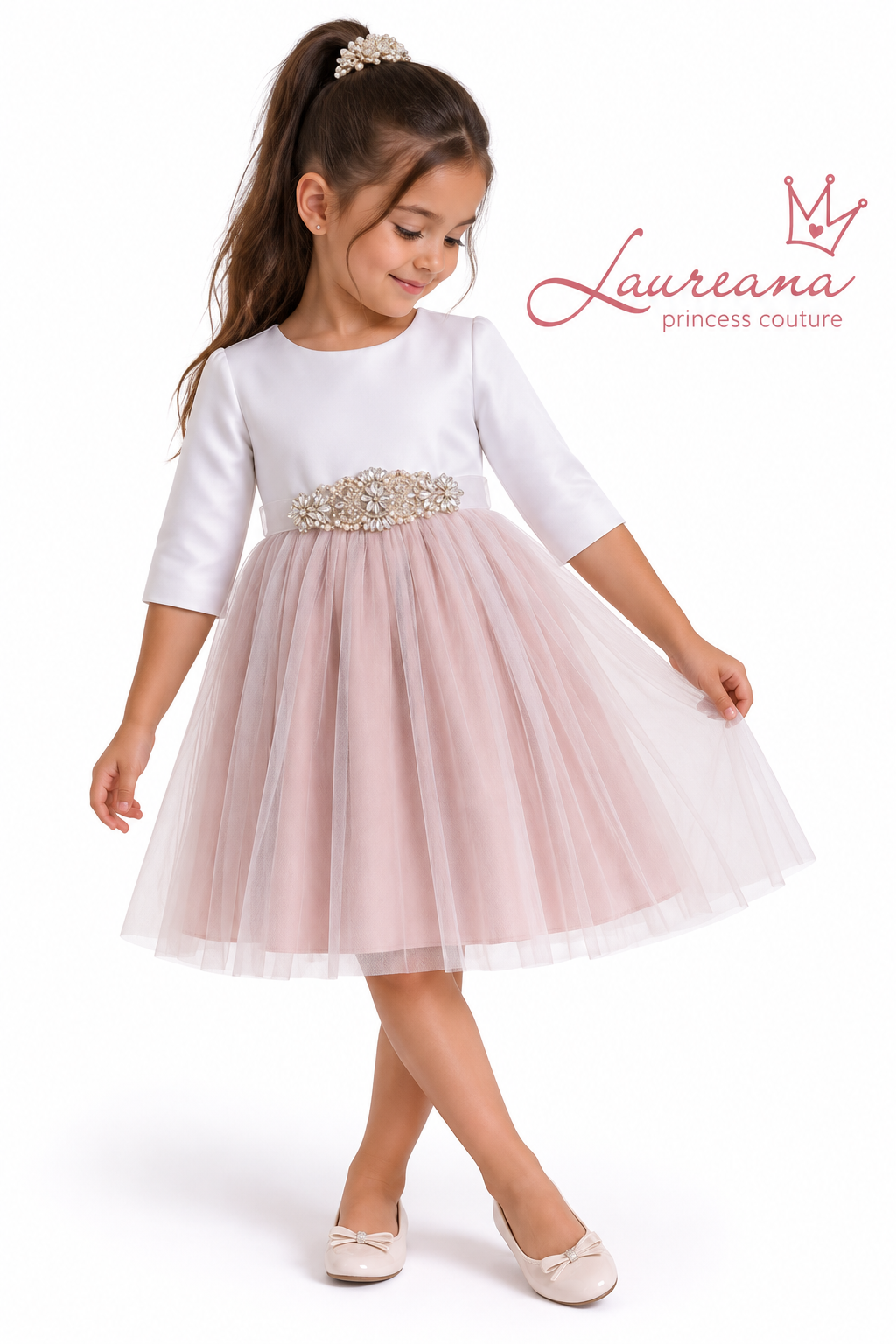 Vestido Fiesta Niña 6 años Cata