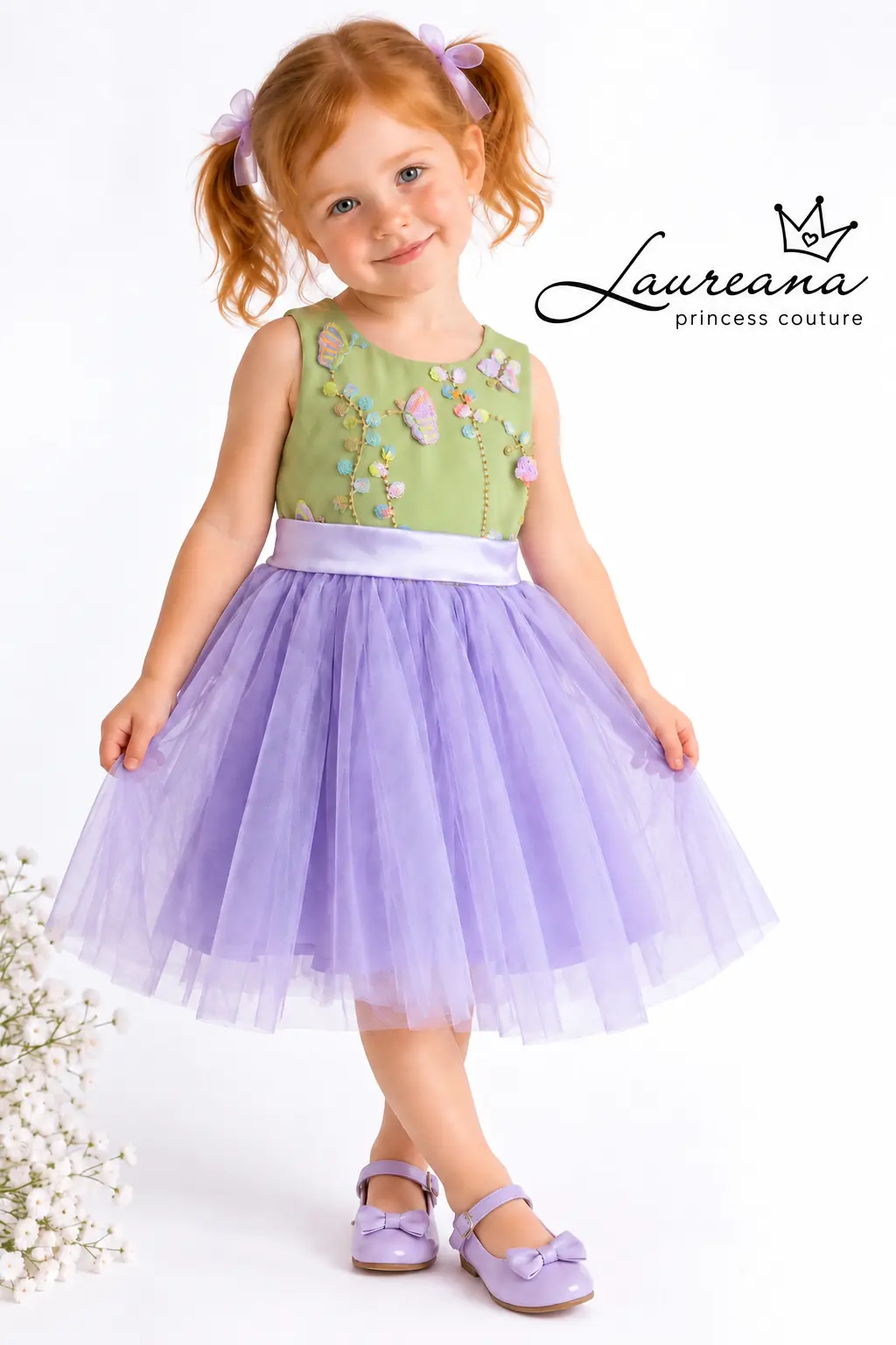 Vestido de Fiesta Niña Alma 3 a 4 años