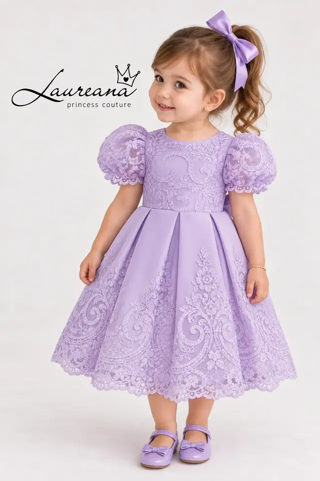 Vestido De Cumpleaños o Fiesta Deli Talle 3 a 4 años