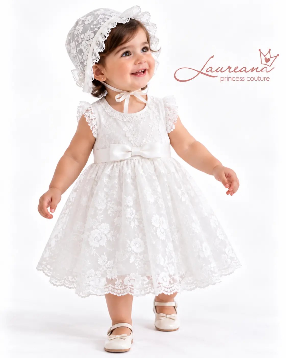 Vestido de Fiesta Beba Encanto 12 meses