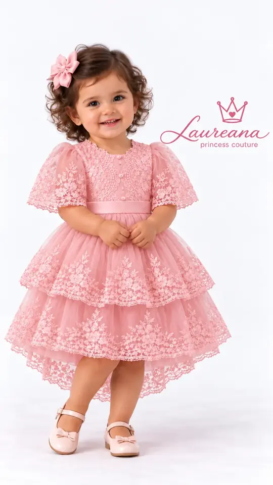 Vestido de Fiesta Beba Juana 12 meses