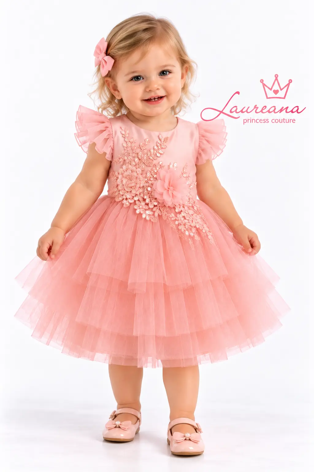 Vestido Fiesta Beba Amaia 12meses