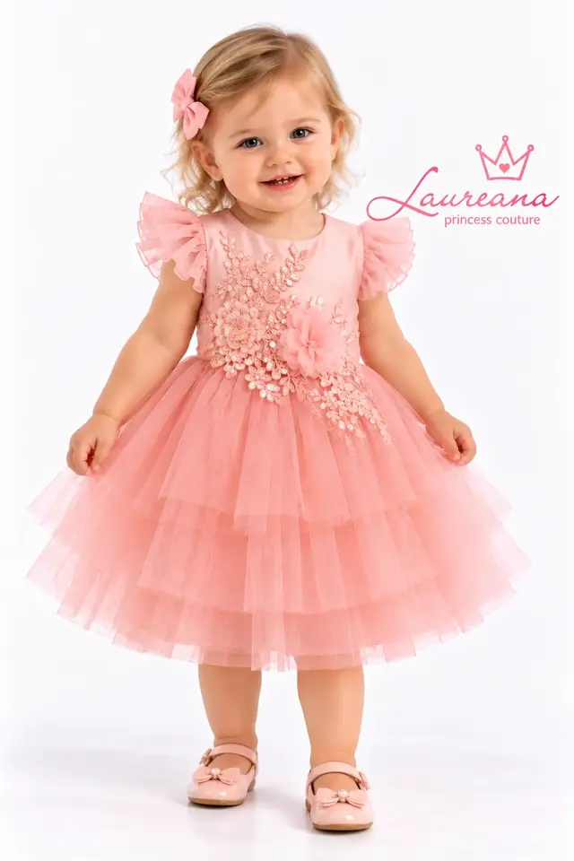 Vestido Fiesta Beba Amaia 12meses