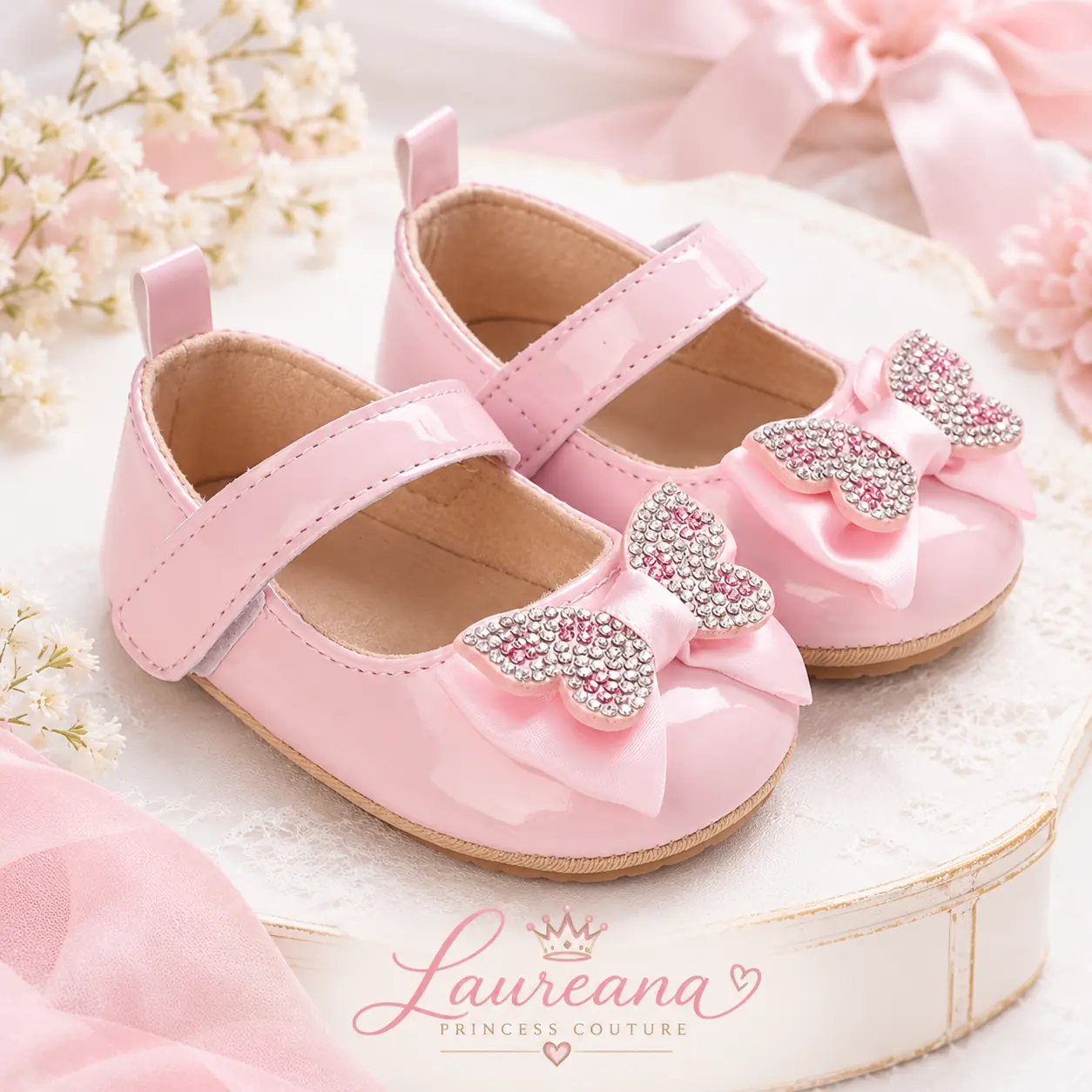 Zapatitos Beba Isis 12 meses Rosa