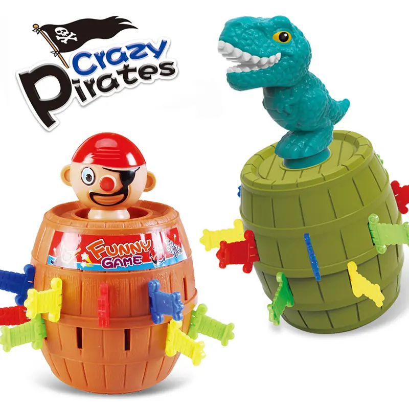 Juego de barril pirata familiar