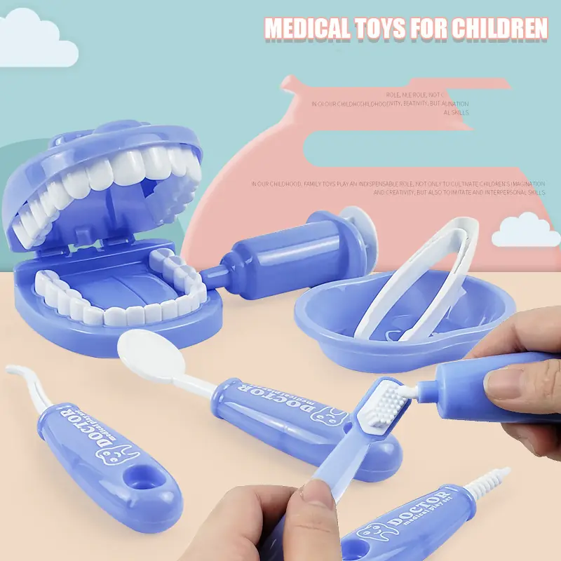 Juego de simulación de dentista para niños.