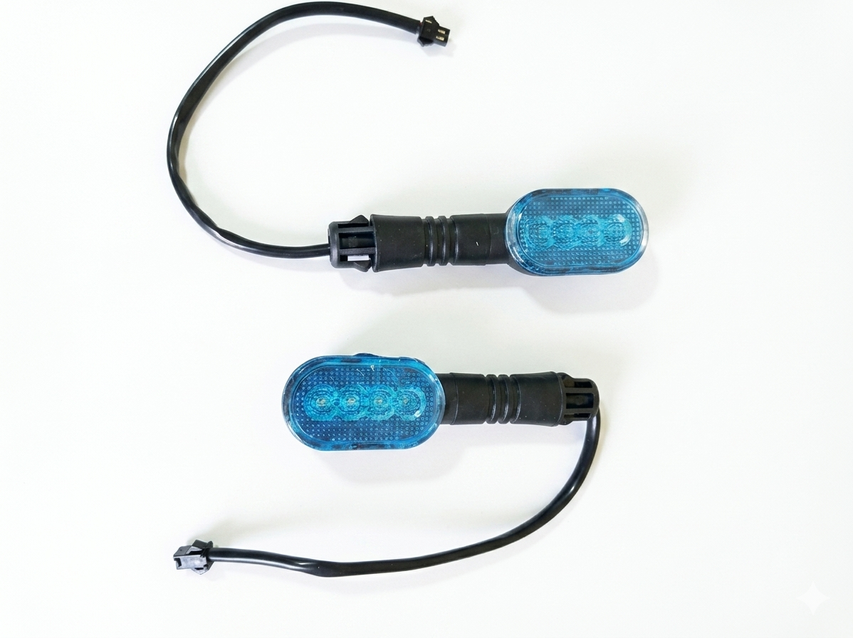 Par de Señaleros LED Universales para Bicicleta Eléctrica