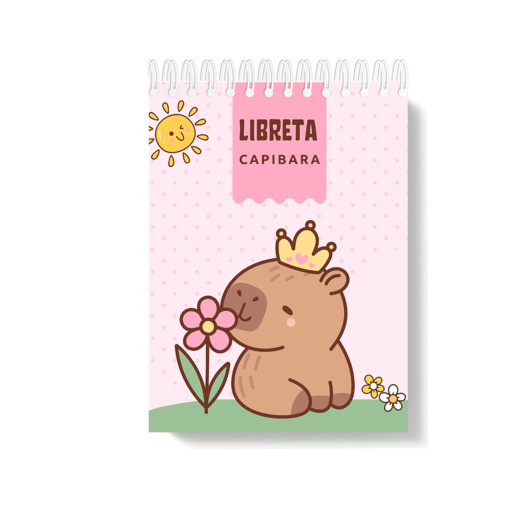 Libreta Capibara A6 Mod. N°2