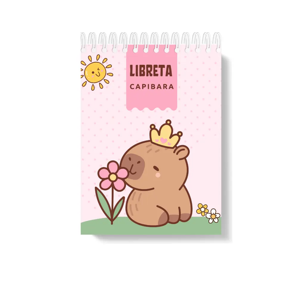 Libreta Capibara A6 Mod. N°2