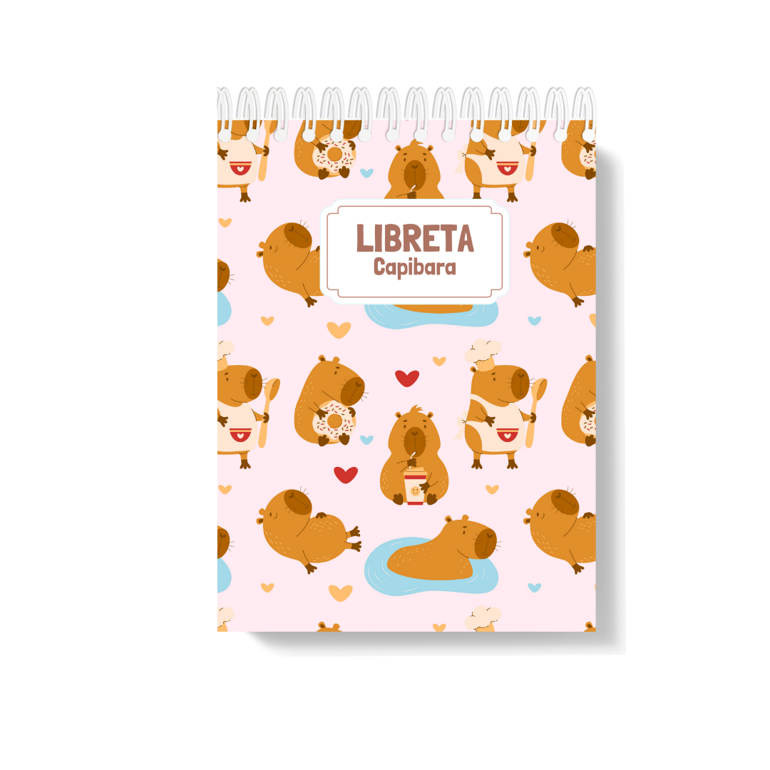 Libreta Capibara A6 Mod. N°1