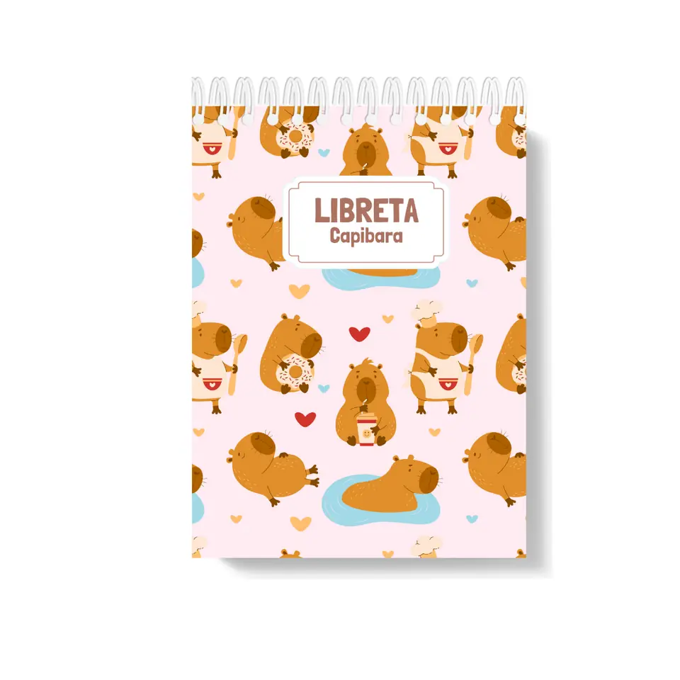 Libreta Capibara A6 Mod. N°1