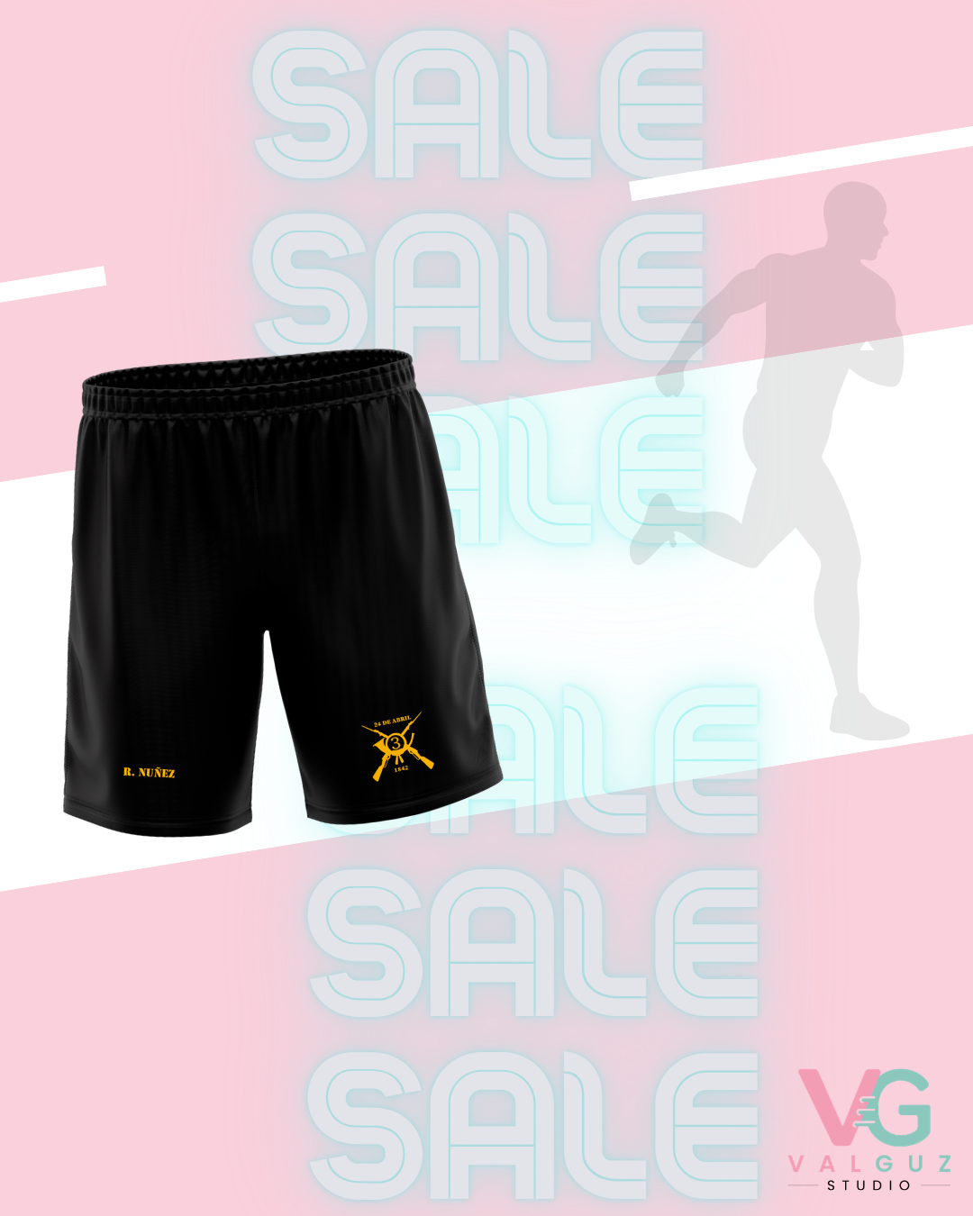 Short de Futbol Pro para hombre